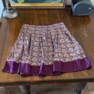 Talbots Patterned Women's Skirt